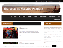 Tablet Screenshot of historiasdenuestroplaneta.com